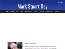Tablet Screenshot of markstuartday.com